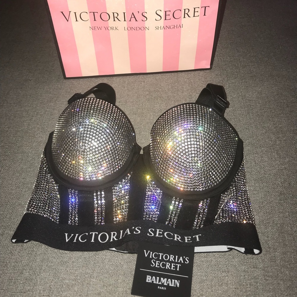 Victoria Secret Balmain Swarovski Bra